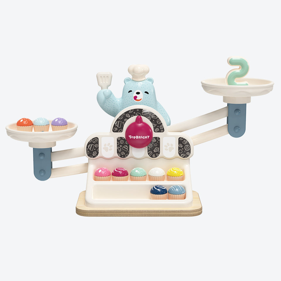 TopBright - Gioco educativo Bilancia Yummy Bear
