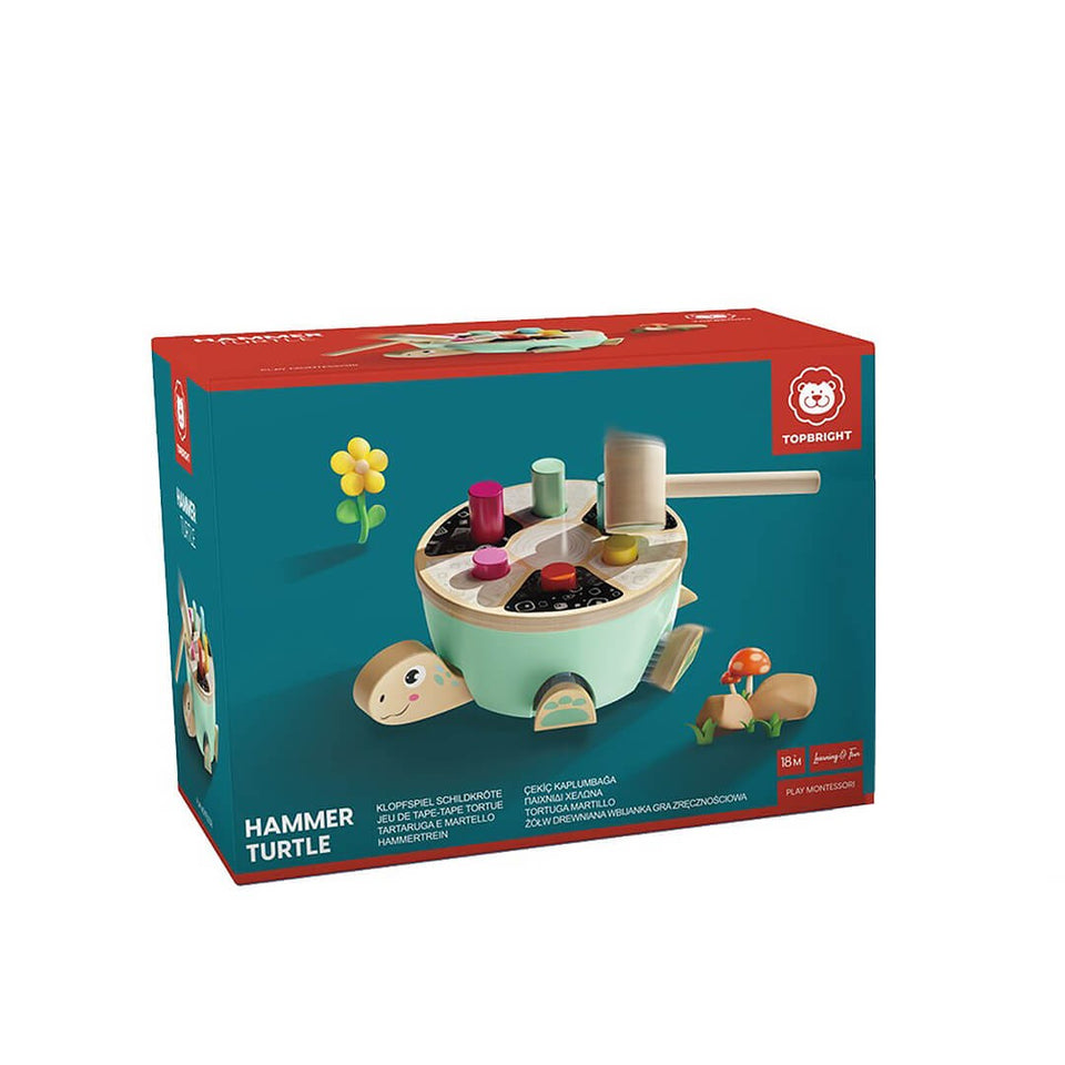 TopBright - Gioco educativo Hammer Turtle