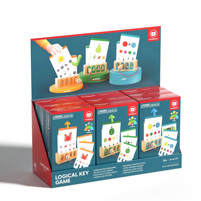 TopBright - Gioco educativo di logica Principiante - Arancione