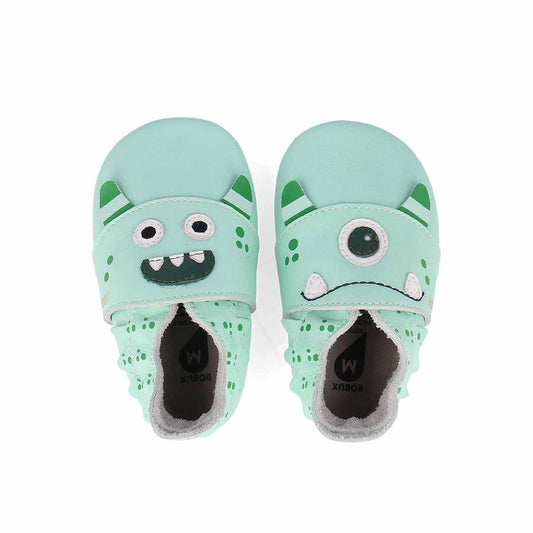 Bobux - Soft Sole Murphy Mint + Forest