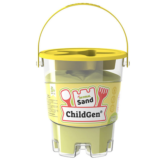 Sabbia Colorata Magica con Formina - Giallo