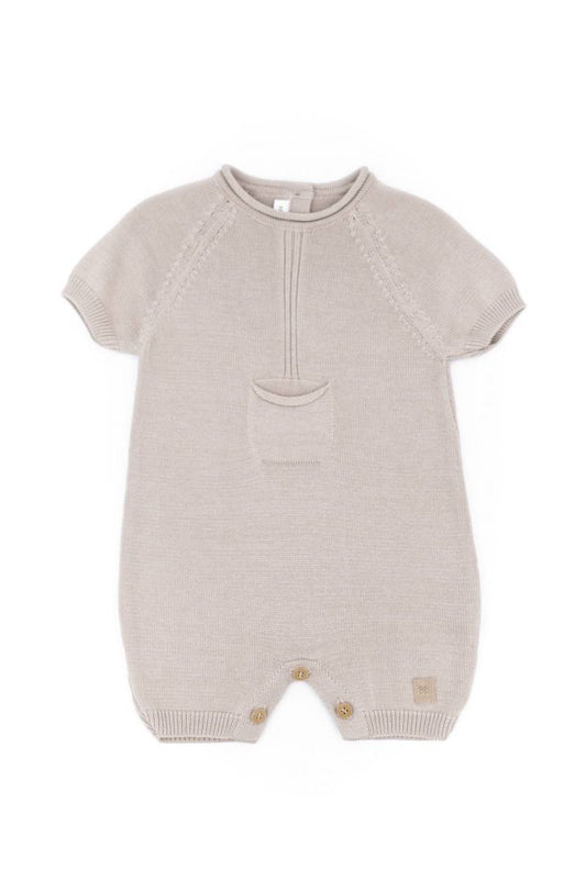 Bamboom+ - Pagliaccetto con tasca Knitted - CAMMELLO 33