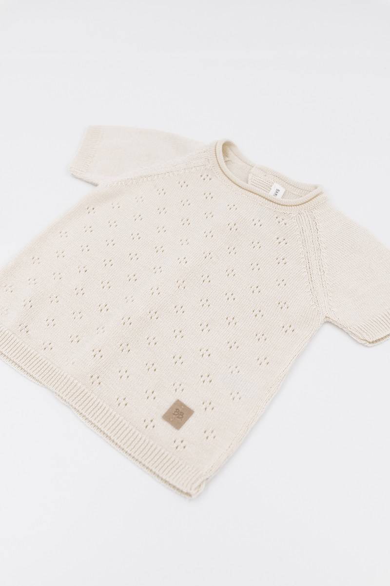Bamboom+ - Maglia traforata Knitted -