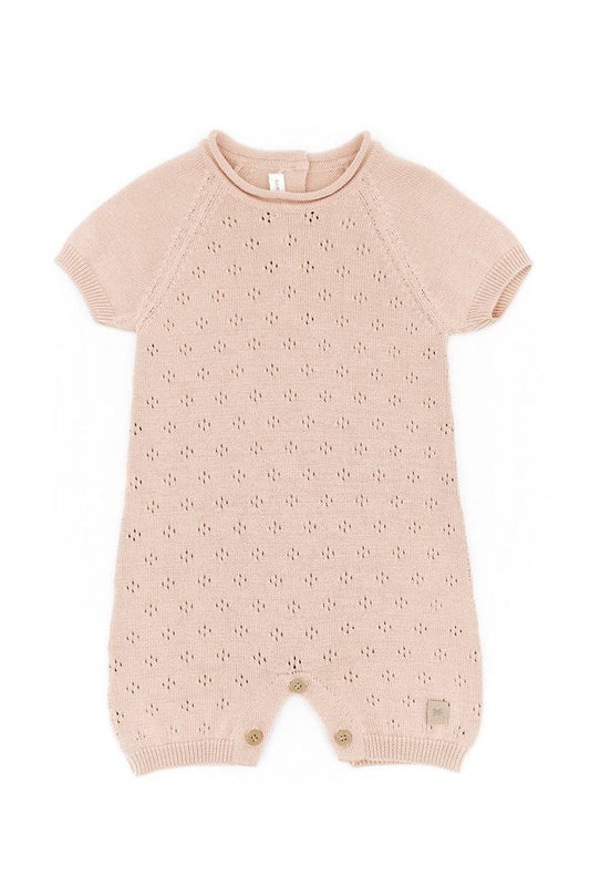 Bamboom+ - Pagliaccetto Traforato Knitted - ROSA 04