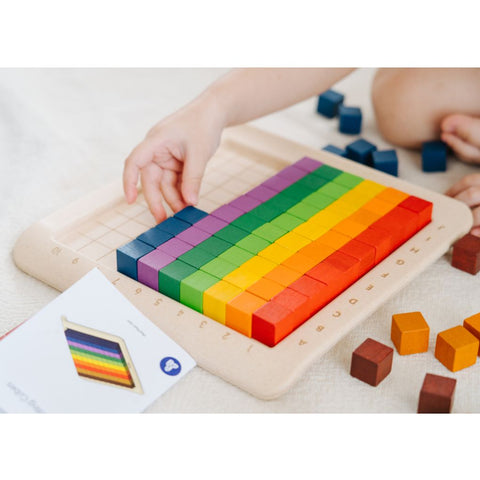 Plan Toys - 100 Cubi di conteggio