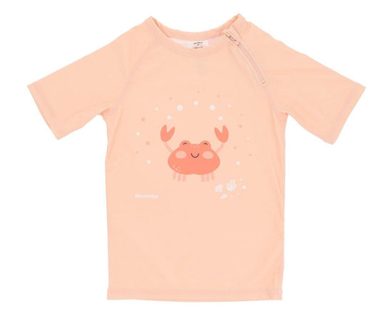 Tutete - T-Shirt Nuoto Protezione Solare - Crab Coral