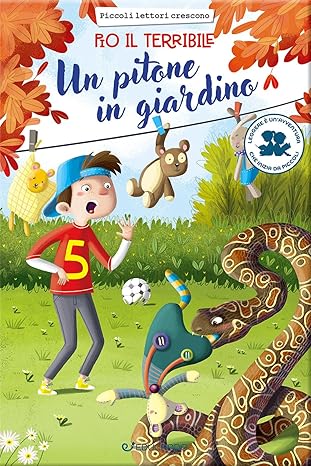Un pitone in giardino. Pio il terribile.