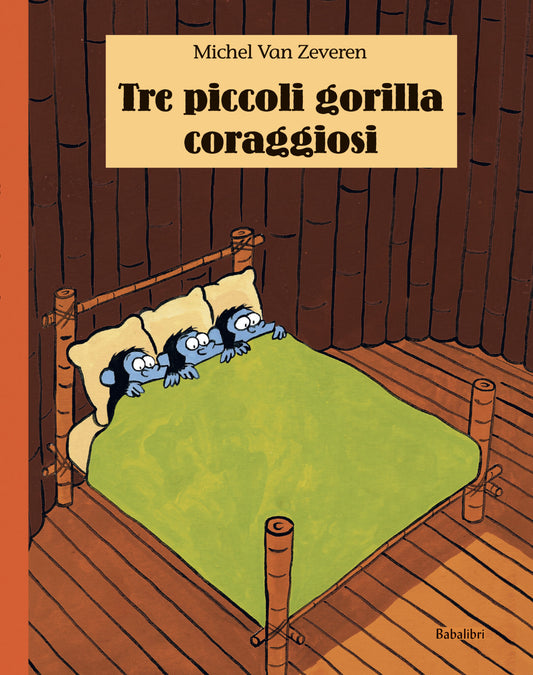 Tre piccoli gorilla coraggiosi