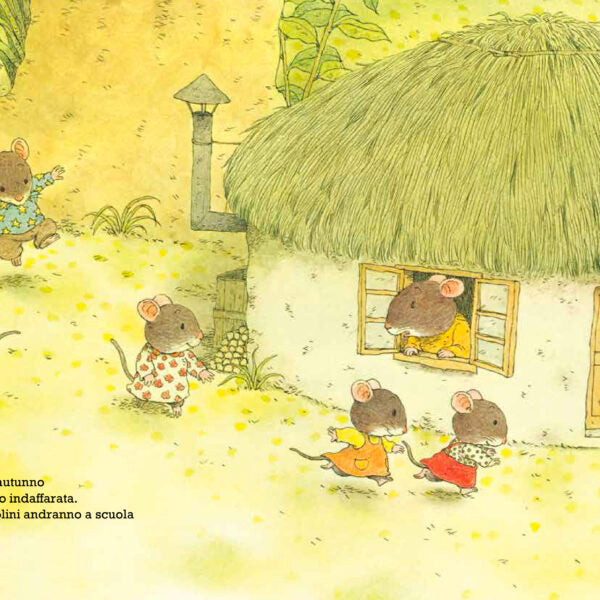 La famiglia topini va a scuola