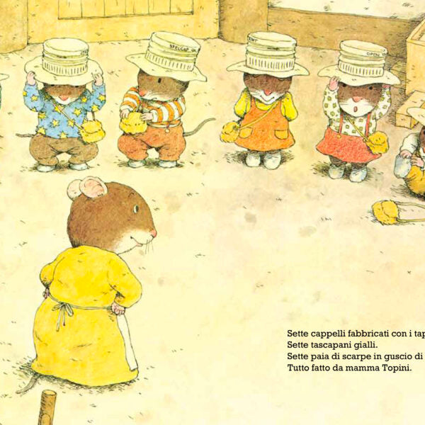 La famiglia topini va a scuola