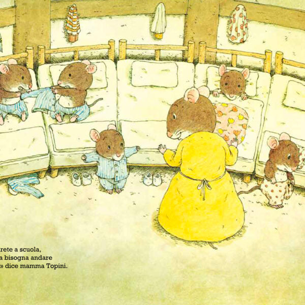 La famiglia topini va a scuola