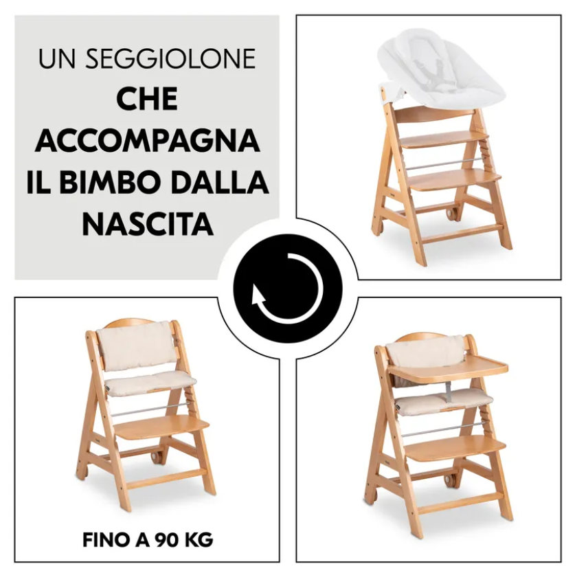 Hauck - Alfa+ Bundle L Evolutionsstuhl