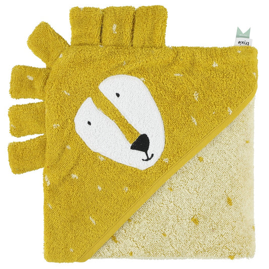 Trixie - Asciugamano con cappuccio - Mr. Lion - 75 X 75 cm
