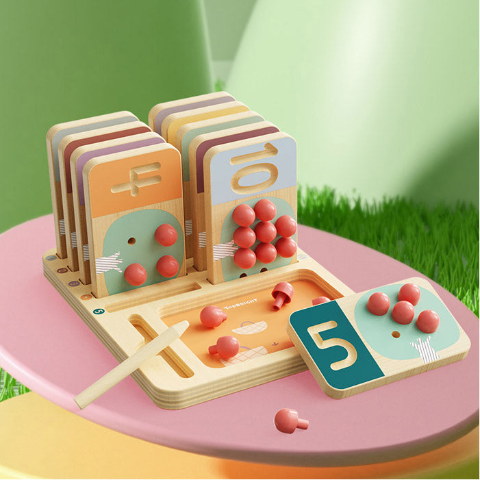 TopBright - Gioco educativo Chiodini per contare