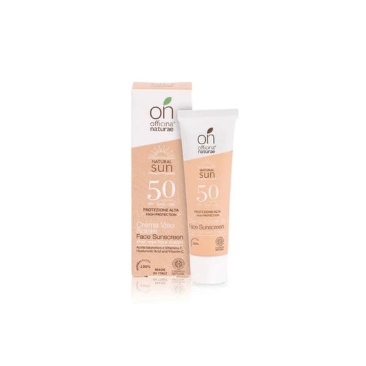 Officina Naturae - Crema Viso Solare SPF 50 - 30 ml
