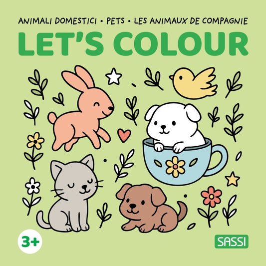 Animali domestici - Let's colour