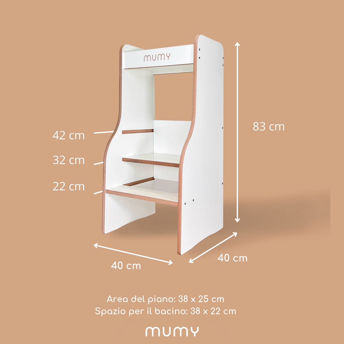 Mumy - Torre d'apprendimento EasyStep