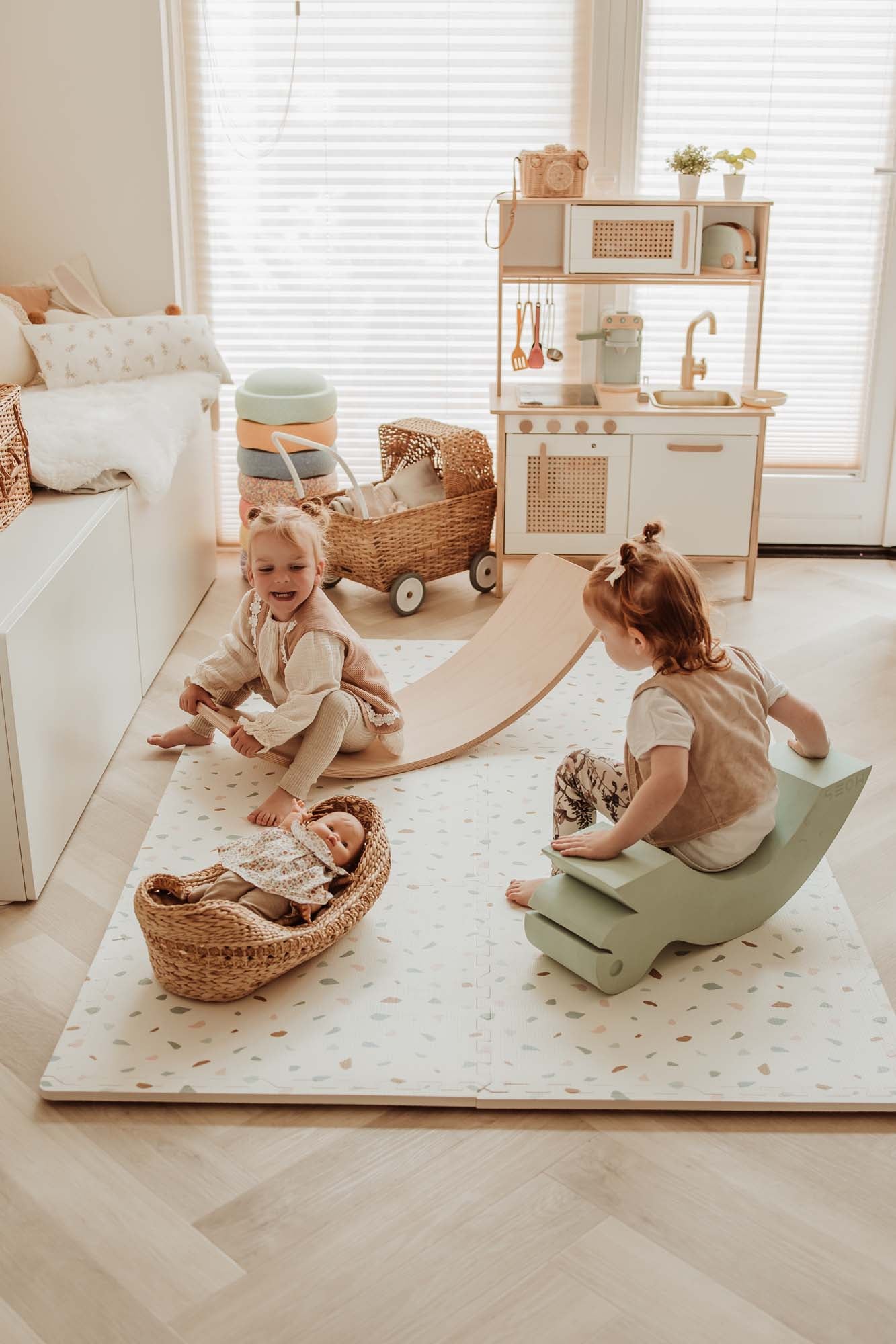 Play&Go - Tappeto morbido in EVA - (120 x 180 cm - 6 mattonelle)