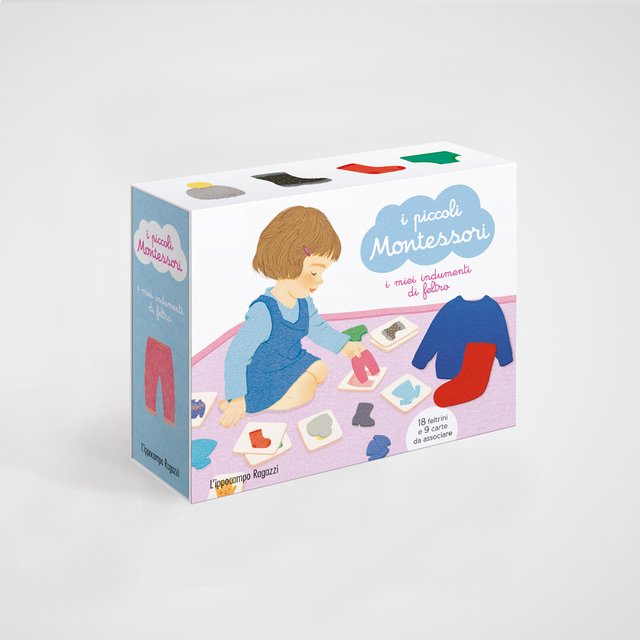 I piccoli Montessori. I miei indumenti di feltro