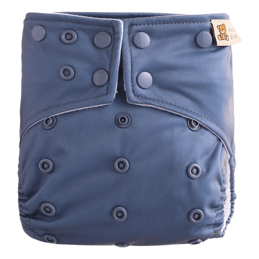 HAPPY BEAR - Pannolino pocket "Denim"