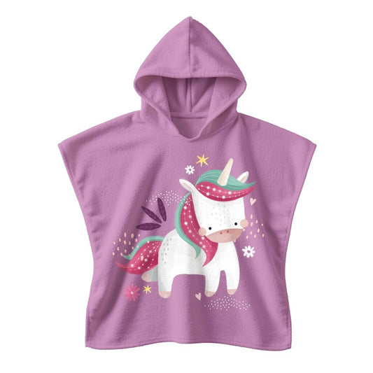 Unicorno - Asciugamano con cappuccio