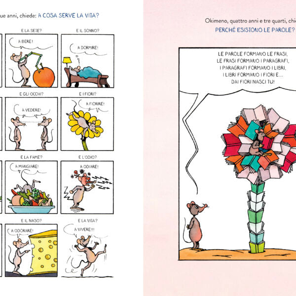 Se dormo con gli occhiali, vedo meglio i sogni? I grandi quesiti dei bambini.