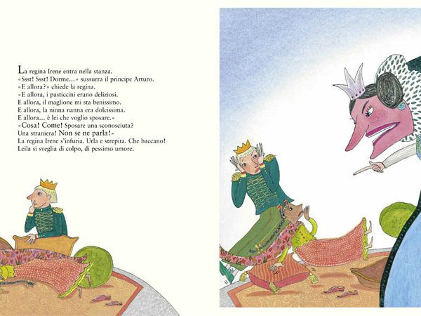 Il principe Arturo e la principessa Leila