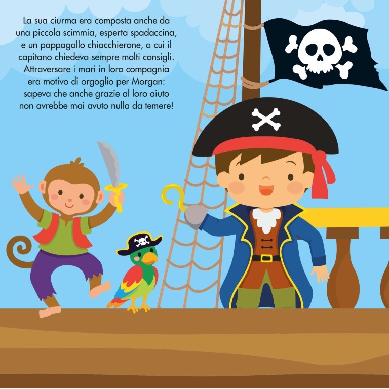 Pirati e Kraken - Shaped puzzle fantasy