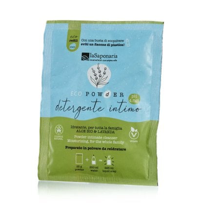 LA SAPONARIA - Detergente intimo in polvere - Aloe Bio & Lavanda
