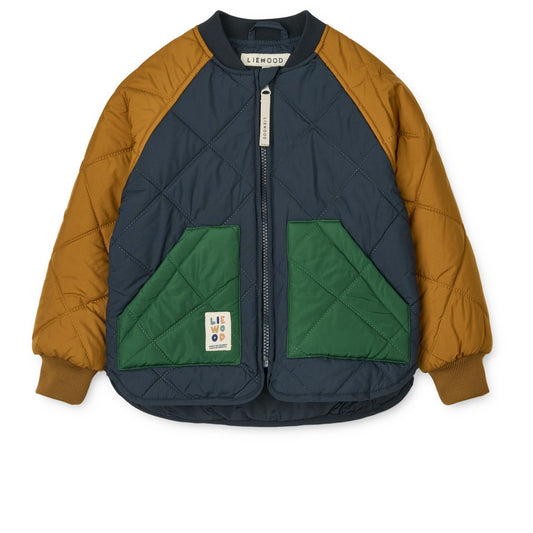 Liewood - Giacca termica Zella - Classic Navy / Multi Mix