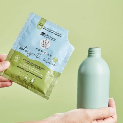 LA SAPONARIA - Detergente intimo in polvere - Aloe Bio & Lavanda