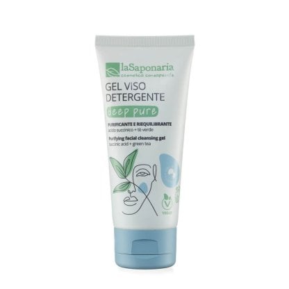 La Saponaria - Deep Pure - Gel detergente viso