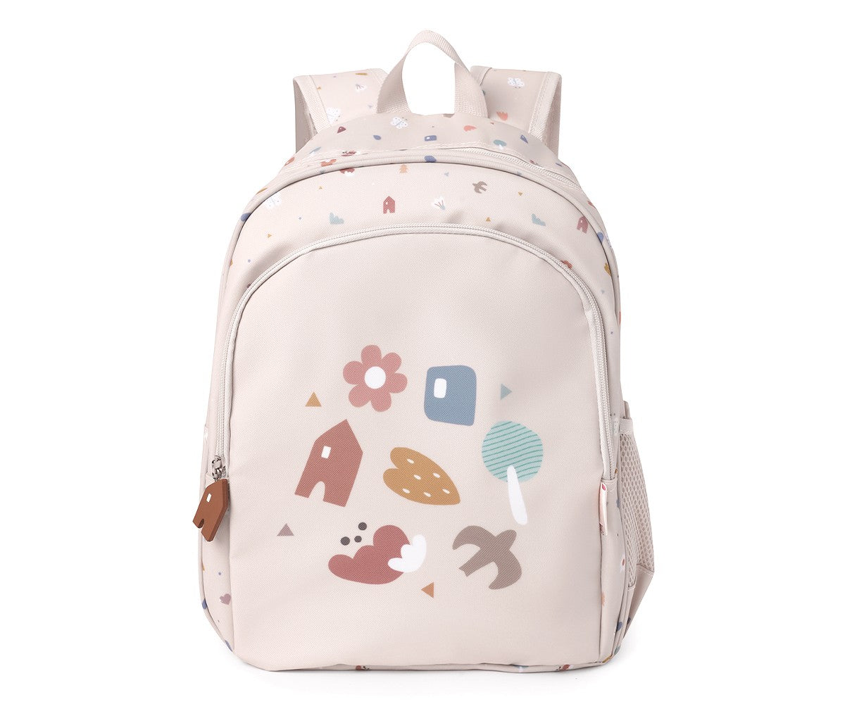 Tutete - Zainetto Maxi "Geometric Nature" + Portachiavi Personalizzabile