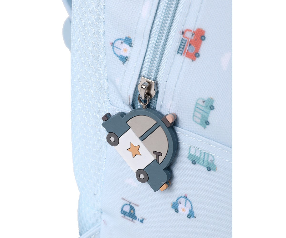 Tutete - Zainetto Maxi "City Cars" + Portachiavi Personalizzabile