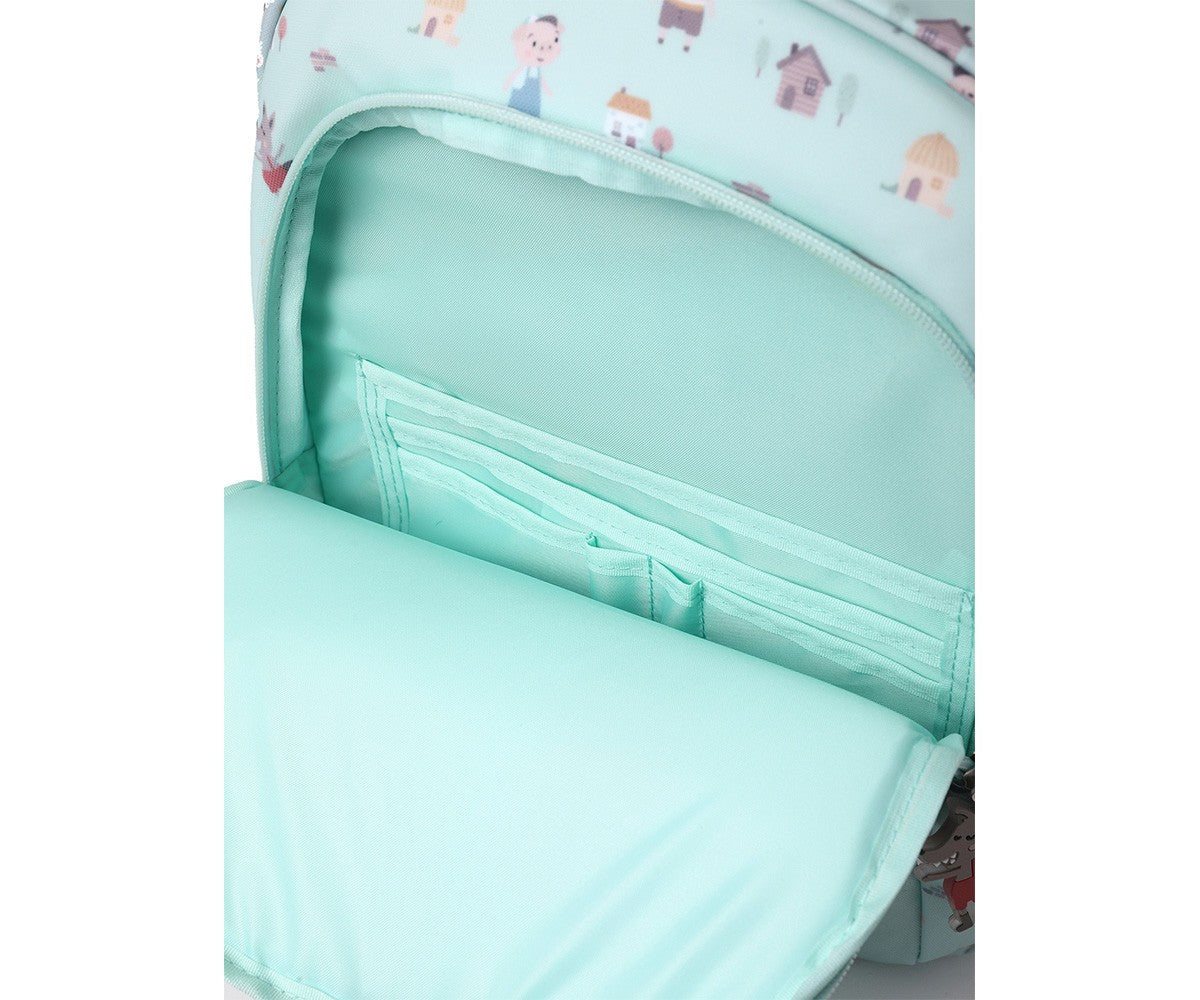 Tutete - Zainetto Maxi "The Three Little Pigs" + Portachiavi Personalizzabile