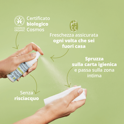 LA SAPONARIA - Detergente Intimo Spray senza risciacquo