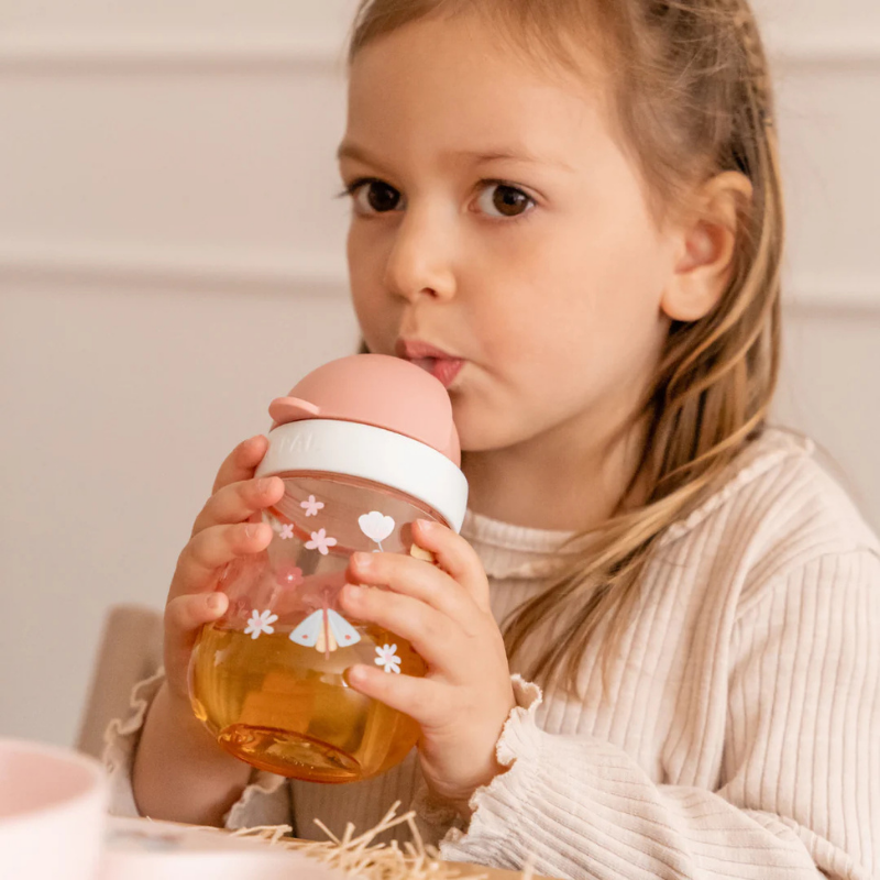 Little Dutch - Bicchiere con cannuccia Mio Mepal 300ml