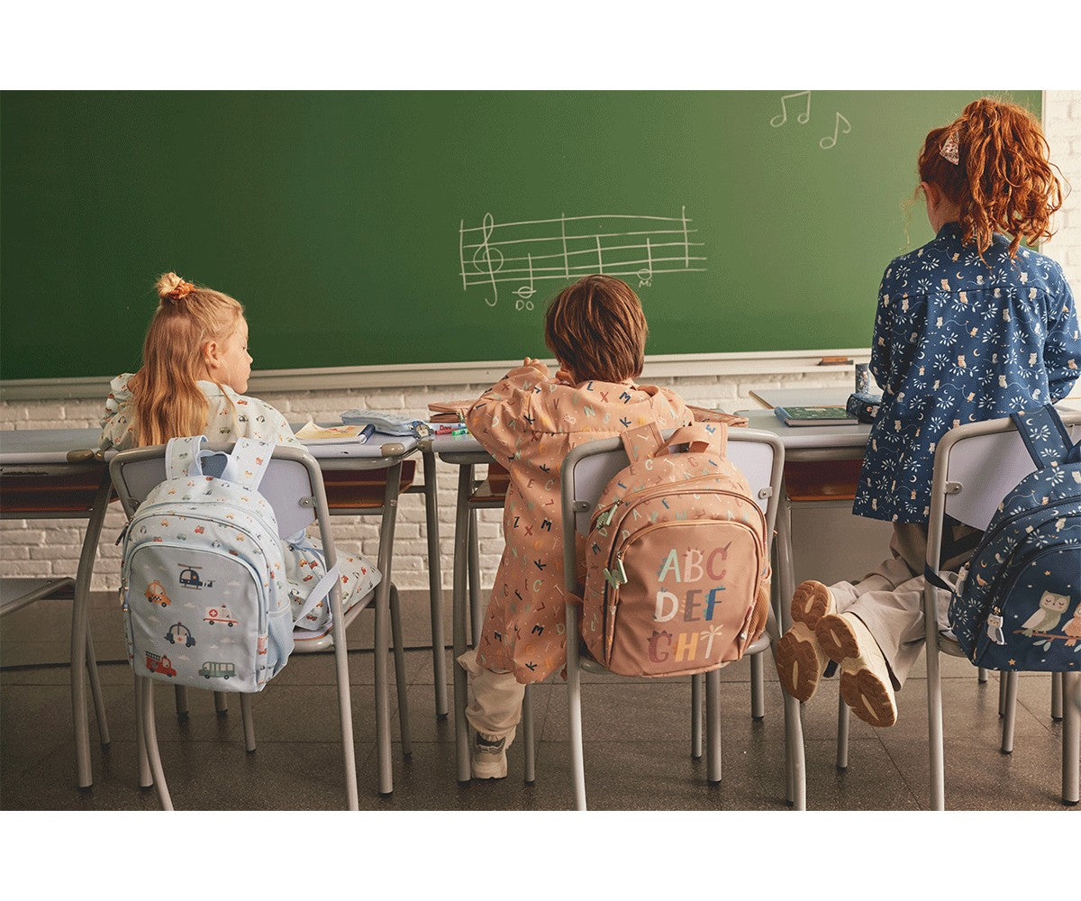 Tutete - Zainetto Maxi "City Cars" + Portachiavi Personalizzabile