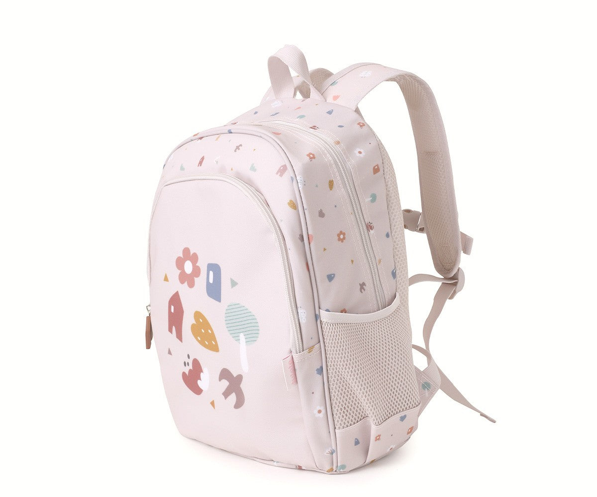 Tutete - Zainetto Maxi "Geometric Nature" + Portachiavi Personalizzabile