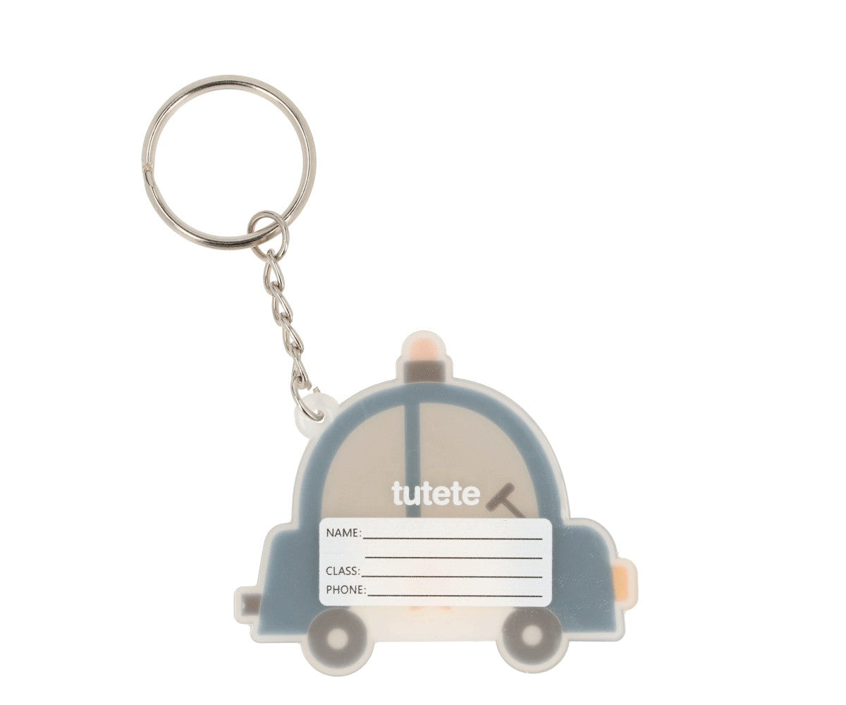 Tutete - Zainetto Maxi "City Cars" + Portachiavi Personalizzabile