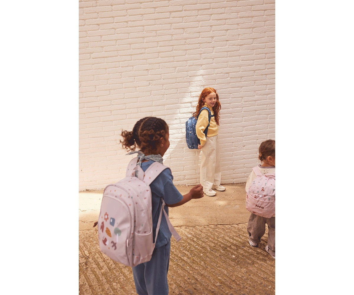 Tutete - Zainetto Maxi "Geometric Nature" + Portachiavi Personalizzabile