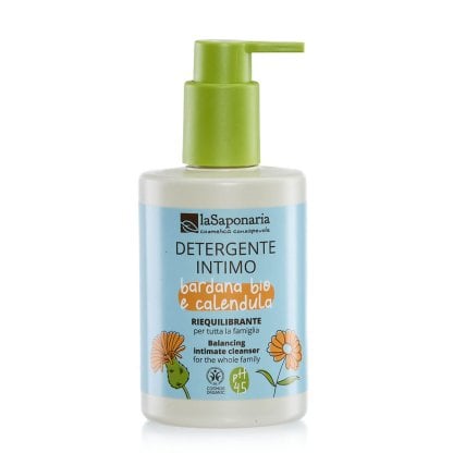 LA SAPONARIA - Detergente intimo riequilibrante - Bardana Bio e Calendula