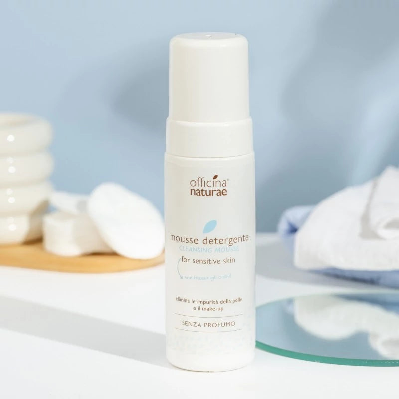 Officina Naturae - Mousse Detergente Viso Pelle Sensibile