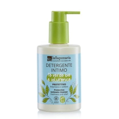 LA SAPONARIA - Detergente intimo Protettivo - Tè verde Bio & Ialuronico
