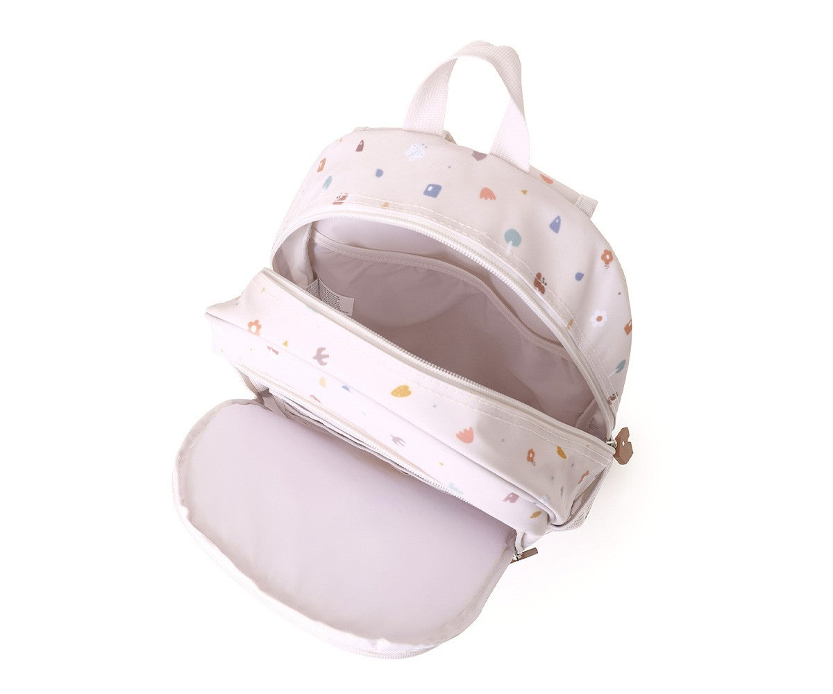 Tutete - Zainetto Maxi "Geometric Nature" + Portachiavi Personalizzabile