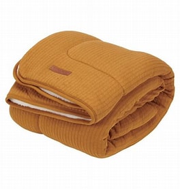 Coperta morbida Lettino Pure Blu