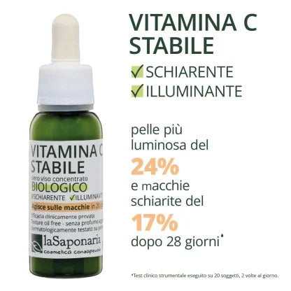LA SAPONARIA - Siero Viso - Vitamina C stabile