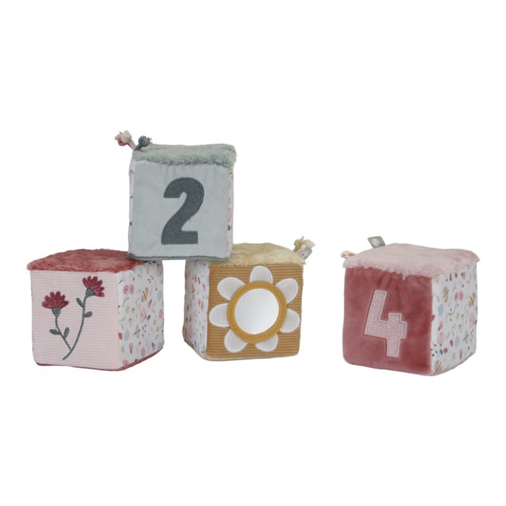 Set Cubi morbidi - Fiori e Farfalle