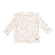 Little Dutch - Maglietta a manica lunga "Fiori e Farfalle" 50/56
