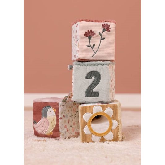 Set Cubi morbidi - Fiori e Farfalle